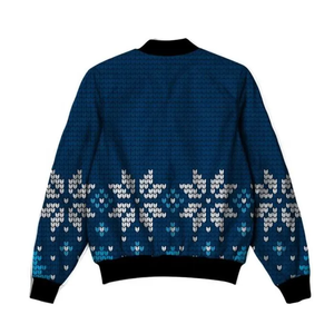 OEM Premium Quality Street Wear à manches longues Blouson bombardier à sublimation de haute qualité hommes femmes unisexe - Product Image 4