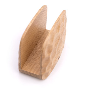 Porta Servilletas de Madera Natural Ron Puli Modern Bitter Coffee - Duradero y Ecológico para Restaurantes, Salas de Estar, Fiestas y Bodas - Product Image 3