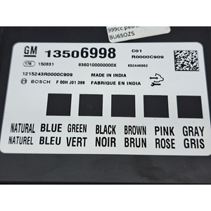 MÓDULO DE UNIDAD DE CONTROL OPEL Astra K Sports Tourer 13506998 B10XFL gasolina 999 (15>22) - Product Image 3