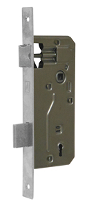 Serratura per Legno B/Quadro Art.540-F/Nichelato E.50 - Product Image 1