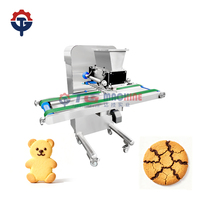 Petite machine à biscuits pour la fabrication de biscuits avec déposant de coupe-fil à biscuits