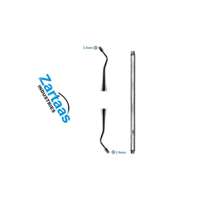 Condensadores dentales de acero inoxidable de alta calidad grandes 2,4mm x 2,8mm Fabricante y exportador - Product Image 2