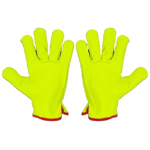 Guantes de Seguridad de Cuero Vacuno de Primera Calidad para Protección Industrial de las Manos, para Conductores, Construcción y Uso Doméstico - Product Image 5