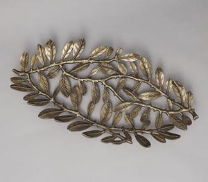 Plato para servir aperitivos, elevadores de exhibición de alimentos de aluminio fundido y platos en forma de hoja para bandejas y platos para servir fiestas - Product Image 3