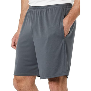 Conçu sur mesure Short de jogging gris pour hommes couleur unie Fitness Training Gym Wear Service OEM - Product Image 2