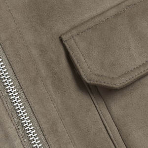 Prix raisonnable nouveauté produit à la mode veste en cuir en fausse fourrure quantité en vrac à manches longues veste en cuir pièce fraîche - Product Image 6