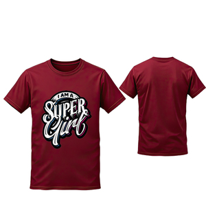 Ropa de verano Color sólido Casual manga corta hombres DTG estampado camiseta diseño único hecho a medida hombres camiseta - Product Image 5