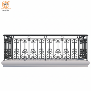 Fournisseur vietnamien de garde-corps de balcon, garde-corps extérieur KHP de qualité supérieure en fer forgé galvanisé anti-corrosion pour les résidences et les villas - Product Image 1