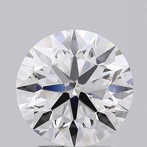 Diamant cultivé en laboratoire de forme ronde certifié IGI 2.50ct VS2 Clarity G Color Loose Diamond utilisation pour des bijoux personnalisés - Product Image 2