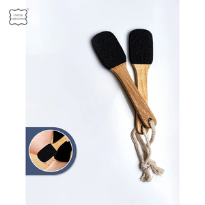 Épurateur de pieds professionnel de qualité supérieure dissolvant de callosités filtre à pieds en bois noir épurateur de pieds pédicure - Product Image 5