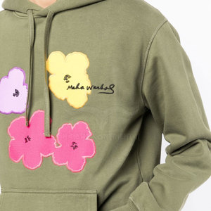 Venta caliente Nuevo diseño Invierno Cálido Color sólido Hombres Sudadera con capucha en relieve Venta al por mayor Sudadera con capucha en relieve más vendida - Product Image 6