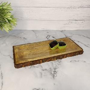 Plat de service écologique plateau en bois vintage plateau de service personnalisé plateau en bois plateau en bois récupéré plateau de service en bois - Product Image 1