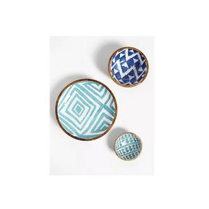 Cuenco de madera de Acacia con esmalte brillante para vajilla, cuenco redondo de buena calidad, tazón de aperitivos de madera para utensilios de cocina - Product Image 5