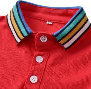 ชุดเสื้อโปโลแขนสั้นมีสไตล์สำหรับเด็กเสื้อนุ่มใส่เล่นกีฬากลางแจ้งฤดูใบไม้ผลิฤดูร้อน - Product Image 5