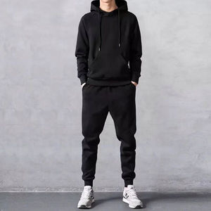 Sudadera con Capucha Ajustada de Alta Calidad, 100% Algodón, Felpa, Corte Regular, Felpa Gruesa, Hombros Caídos, Lisa, Personalizable, para Hombre - Product Image 1