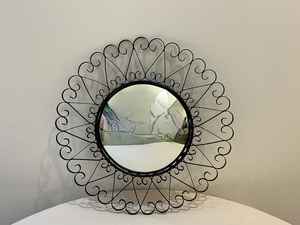 Miroir décoratif de style loft moderne art mural en métal de couleur personnalisable (60x60 cm) - Product Image 3