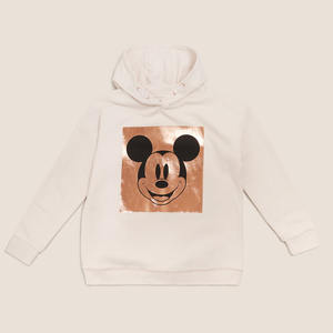 Sudadera con Capucha Personalizada para Niñas con Mangas Completas y Capucha, Mezcla de Felpa de Algodón, Corte Holgado, Hombros Caídos y Textura Suave 2026 - Product Image 4