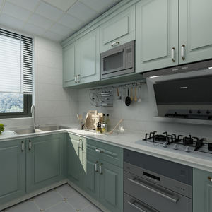 Isola Cucina Modulare in Acciaio Inox con Lavello e Piano di Lavoro, Cerniere Personalizzate, Arredamento Moderno, Produzione Guangdong - Product Image 4