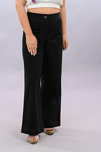 Pantalon ample en coton vintage pantalon indien à la mode pantalon sarouel uni en coton fait à la main pour femmes pantalon de yoga décontracté - Product Image 4