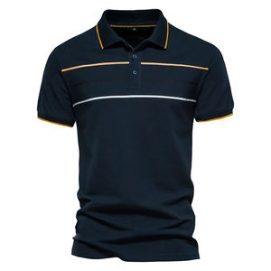 Polo para Hombre, Casual, Deportivo, Manga Corta, Algodón, Moda Verano, Corte Regular, Estilo Urbano, con Servicio OEM - Product Image 1