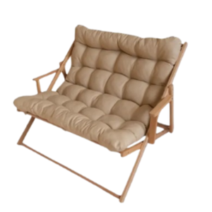 Sillas Aptas para Hoteles o Villas con Concepto de Exterior, Hechas de Madera de Teca Sólida con Espuma Gruesa, Cómodas y Duraderas - Product Image 4