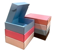 Haute qualité écologique imprimé logo carton ondulé Kraft blanc papier avion boîte courrier boîte d'expédition pour cadeau