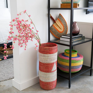 Jarrón de algas marinas rosa para decoración Hecho en Vietnam Material ecológico para decoración del hogar y decoración de vajilla al por mayor - Product Image 6