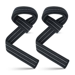 Neoprene & Elastic Weight <b>Lifting</b> Wrist Wraps Support <b>Strap</b> with Custom Logo Lightweight Adjustable Figure 8 <b>Strap</b> - Product Image 1