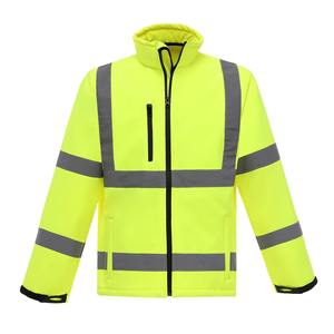 Chaqueta de Uniforme de Trabajo Antiestática con Bolsillos Reflectantes de Seguridad para Gasolinera - Product Image 6
