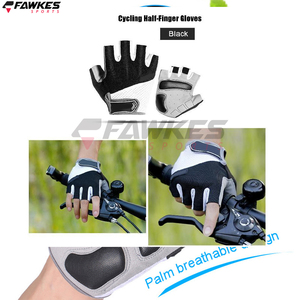 Fabrication de gants de fitness à demi-doigts pour hommes, pour l'entraînement, l'haltérophilie, la musculation et la gymnastique - Product Image 3