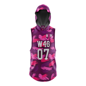 เสื้อเจอร์ซีย์ผ้าซับเหงื่อผ้าเจอร์100% โพลีเอสเตอร์ลายธงอเมริกัน7on7 7v7การรับรู้ถึงมะเร็งแบบกำหนดเอง - Product Image 1