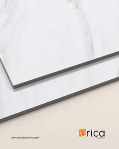 Tranco Statuario 600x600mm Carreaux de porcelaine émaillée de haute qualité Look de marbre élégant pour les murs extérieurs de l'école de Villa pour appartement - Product Image 4