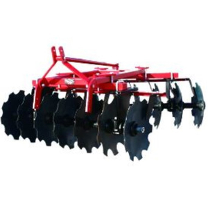 Farm tractor mounted disc harrow for agriculture plowing cultivation and land preparation before <b>planting</b> - Product Image 3