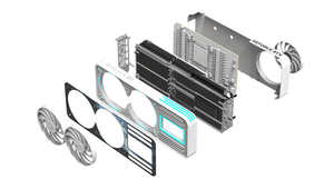 2024 GALAX R T X 4070 Ti SUPER WUK ONG OC 16G GPU de escritorio Nuevo lanzamiento Gaming con ventilador de interfaz DP Paquete sellado - Product Image 5