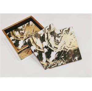 แผ่นรองแก้ว MDF พิมพ์ลายตามสั่งขายส่ง อุปกรณ์ตกแต่งโต๊ะ - Product Image 4