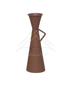 Jarrón Moderno de Lujo Nórdico, Blanco, Metálico, con Forma de Luna, Maceta Redonda de Hierro, Minimalista, Circular, Decorativa, para Decoración del Hogar y Bodas - Product Image 2