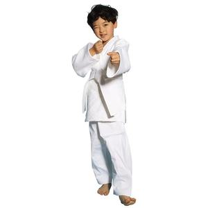 Nuevo 100% algodón Jiu Jitsu Kimono conjunto de uniforme grueso para niños Wushu Kungfu Kits con telas flameadas ropa de artes marciales para Judo - Product Image 4