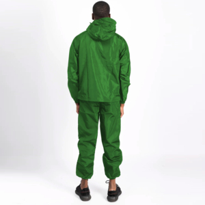 Conjunto deportivo ligero para hombre, chaqueta cortavientos y pantalones para gimnasio, correr, trotar, entrenamiento al aire libre, ropa deportiva. - Product Image 6