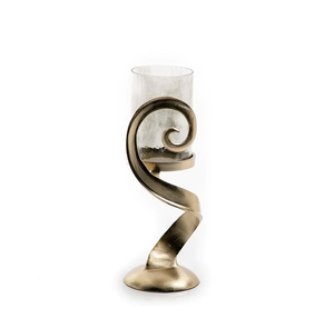 Bougeoir en métal au design élégant pour décorer la maison festive hôtel restaurant décoration de table de mariage quantité en vrac en gros - Product Image 6