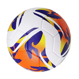 Ballon de football promotionnel en PVC, ballons de football promotionnels, impression de logo personnalisée, sport, ballon de football en cuir pakistanais neuf, personnalisé - Product Image 4