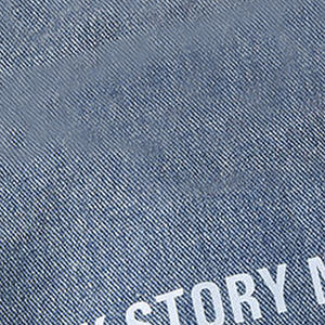 High Quality Custom Logo Men's <b>Denim</b> Jacket OME Casual Streetwear Waterproof Breathable Riding <b>Coats</b> for Winter - Product Image 4