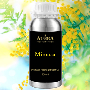 Aceite difusor de Aroma de Mimosa Natural Premium, regalo para el hogar, hoteles, velas, precio de fábrica, etiqueta personalizada, aceite esencial concentrado a granel - Product Image 1