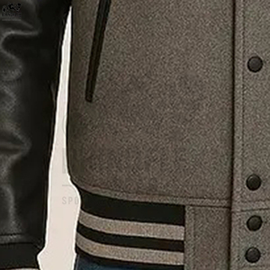 Vestes universitaires pour homme à prix d'usine, en toile, col en V, veste de haute qualité pour homme, service OEM, vestes universitaires - Product Image 6