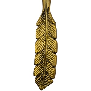 Abrebotellas de oro de Metal de la mejor calidad con mango de diseño de hoja de árbol boda Hotel fiestas Cocina - Product Image 3