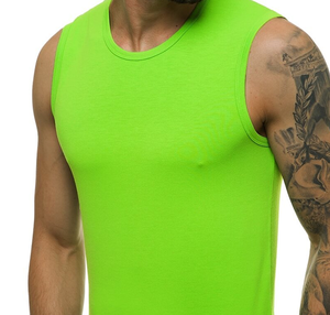 El mejor Chaleco de gimnasio de algodón 100% Top de punto transpirable Precio de fábrica del fabricante Estilo informal - Product Image 6