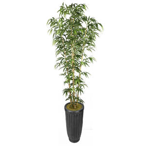 Vietnam 93 <b>Artificial</b> Bamboo <b>Tree</b> in Planter Durable Bamboo Crafts for Indoor Decor - Product Image 2