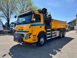 Camion benne d'occasion FMX 420 6X4 avec grue PALFINGER EPS, moteur diesel Euro 5, transmission automatique, caméra de recul, camion lourd 31-40T - Product Image 3