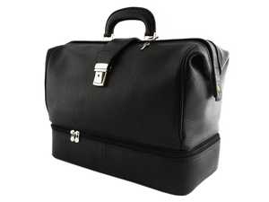 Maletín Médico de Estilo Retro Simple, Bolso de Cuero de Color en Contraste de Moda, Bolsos de Mensajero para Hombres y Mujeres - Product Image 2