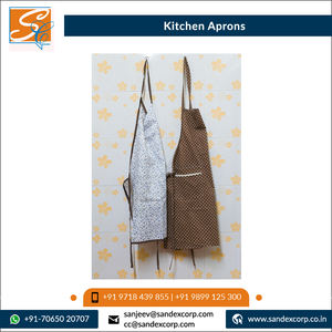 Latest Collection of Premium Quality Breathable and Durable Wholesale 100% Cotton <b>Cooking</b> Kitchen <b>Aprons</b> From Indian Supplier - Product Image 3