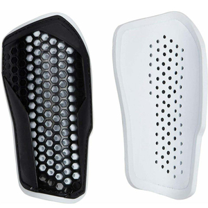 Espinillera ajustable de PVC de primera calidad al por mayor, protector de pie para pierna, protección profesional de fútbol, transpirable de secado rápido - Product Image 5